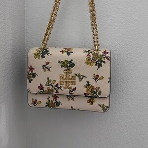 Tory Burch Britten Floral Shoulder Bag